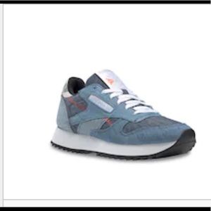 HTF - Reebok denim patchwork sneakers